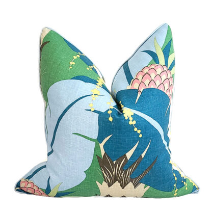 TROPICAL PEACOCK ANANAS PILLOW