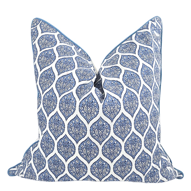 ANIELA PILLOW IN DENIMM BLUE
