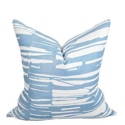 BISCAYNE COLLECTION BEACHWOOD PILLOW COVER / EUCALYPTUS