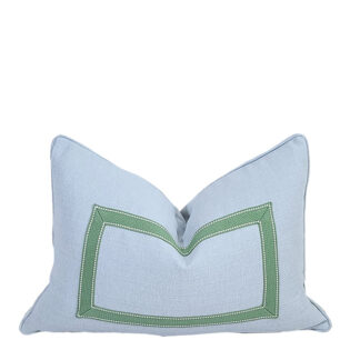Blue Beckett Lumbar Pillow
