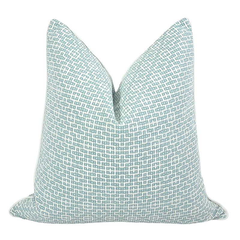 BISTRO PILLOW IN AQUA