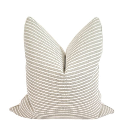 TEXTURED BOUCLE' STRIPE PILLOW