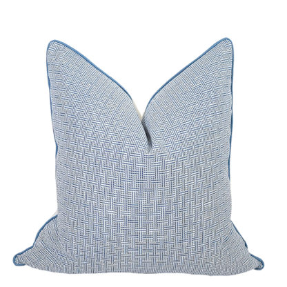 NANTUCKET COLLECTION BRICKELL PILLOW / BLUE