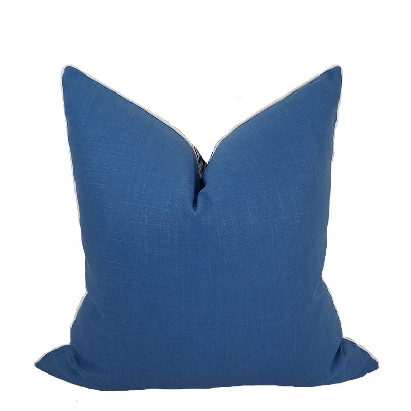 SANIBEL COLLECTION PALMETTO LUMBAR PILLOW / SEERSUCKER