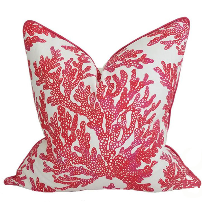 CEREALIS CORAL PILLOW IN PINK