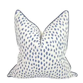 BLUEBERRY CHEETAH PILLOW