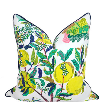 CHARLESTON COLLECTION CITRUS GARDEN PILLOW / LIME - Image 2