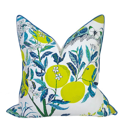 CHARLESTON COLLECTION CITRUS GARDEN PILLOW / POOL - Image 2