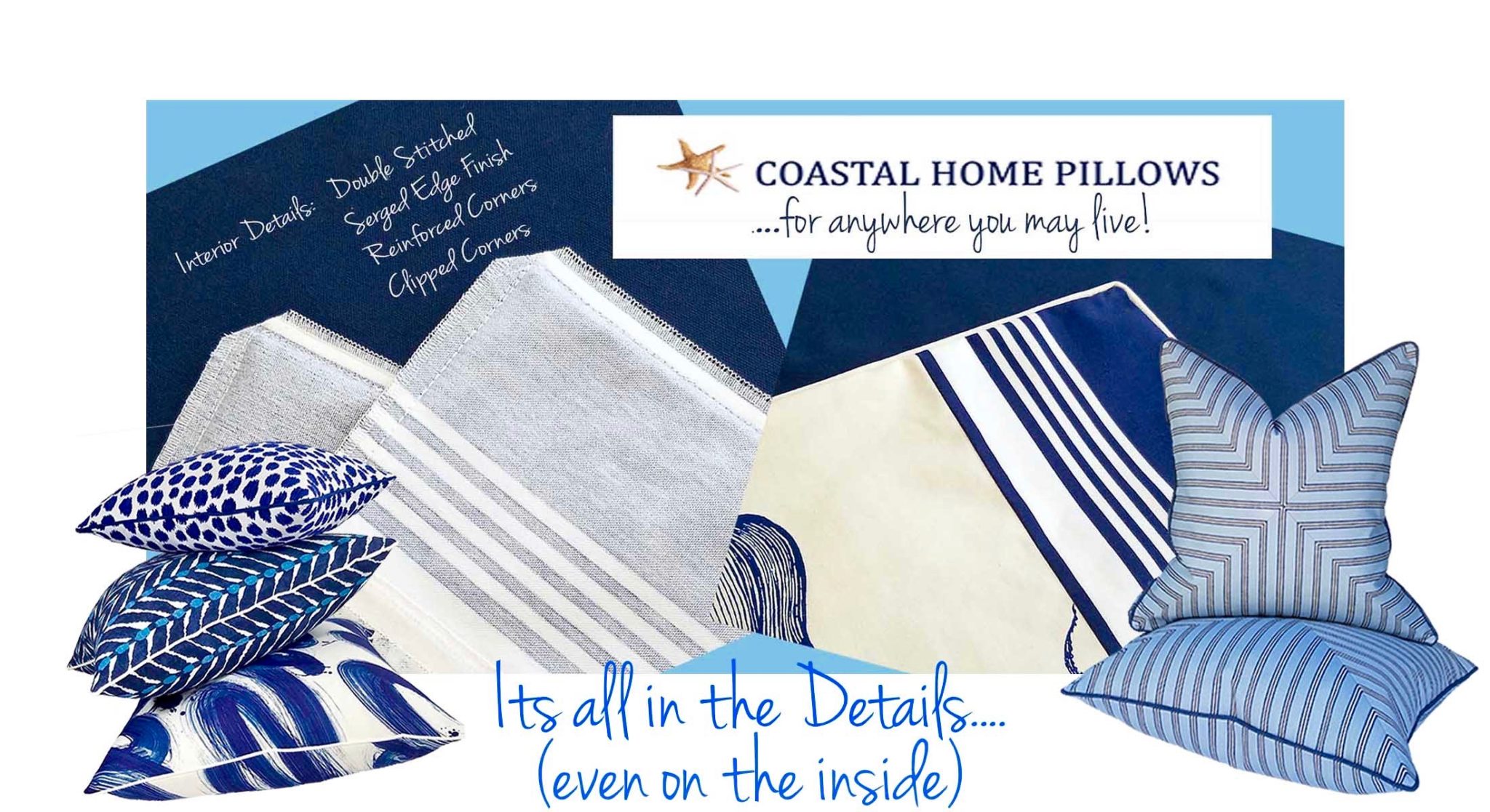 Coastal Home Pillows Blog