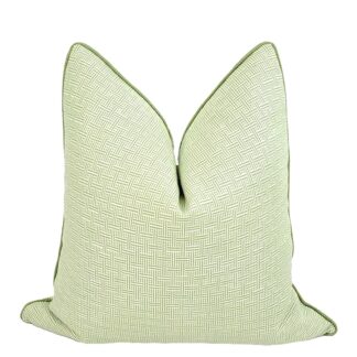 COMPANION BRICKELL PILLOW IN LEAF GREEN