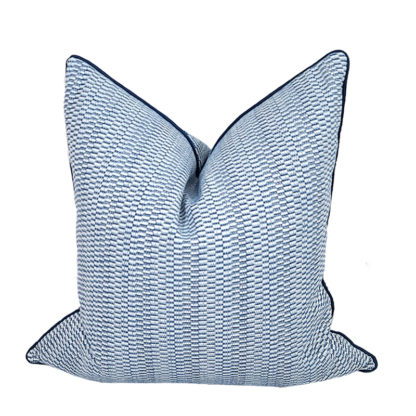 COMPANION CHART PILLOW - BLUE