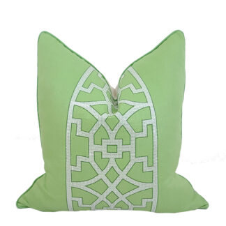CHARLESTON COLLECTION DON'T FRET PILLOW / LETTUCE