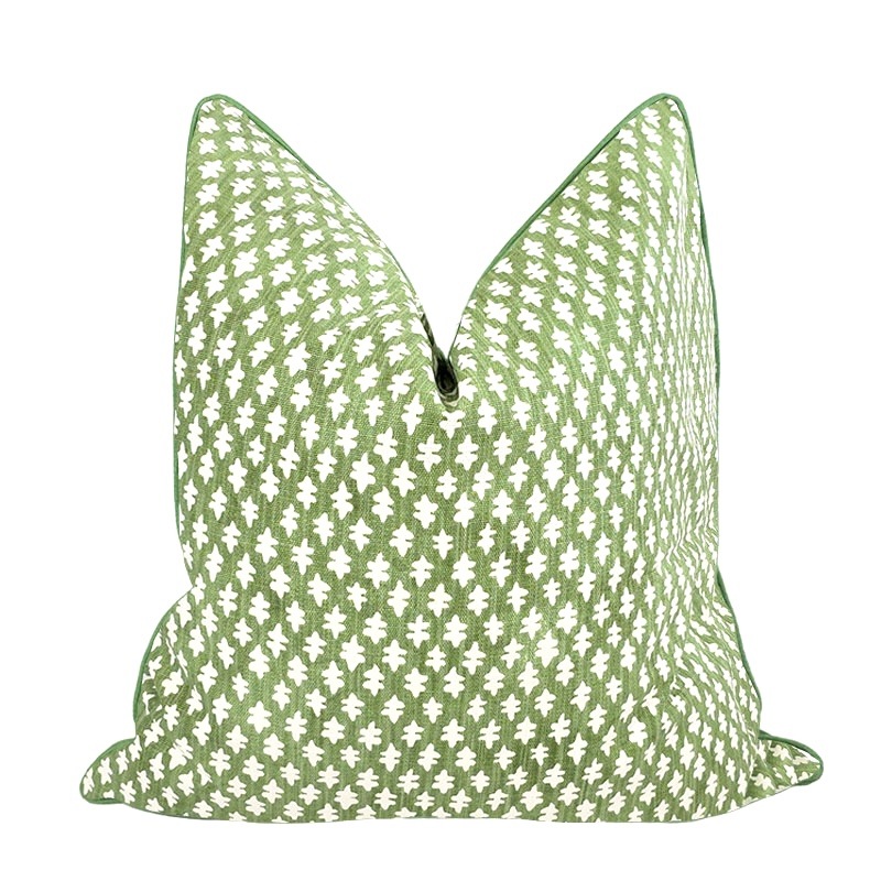 GEMMA PILLOW IN GRASS GREEN