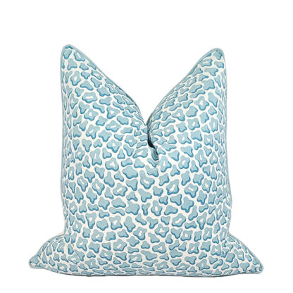 GUEPARD PILLOW IN TIFFANY