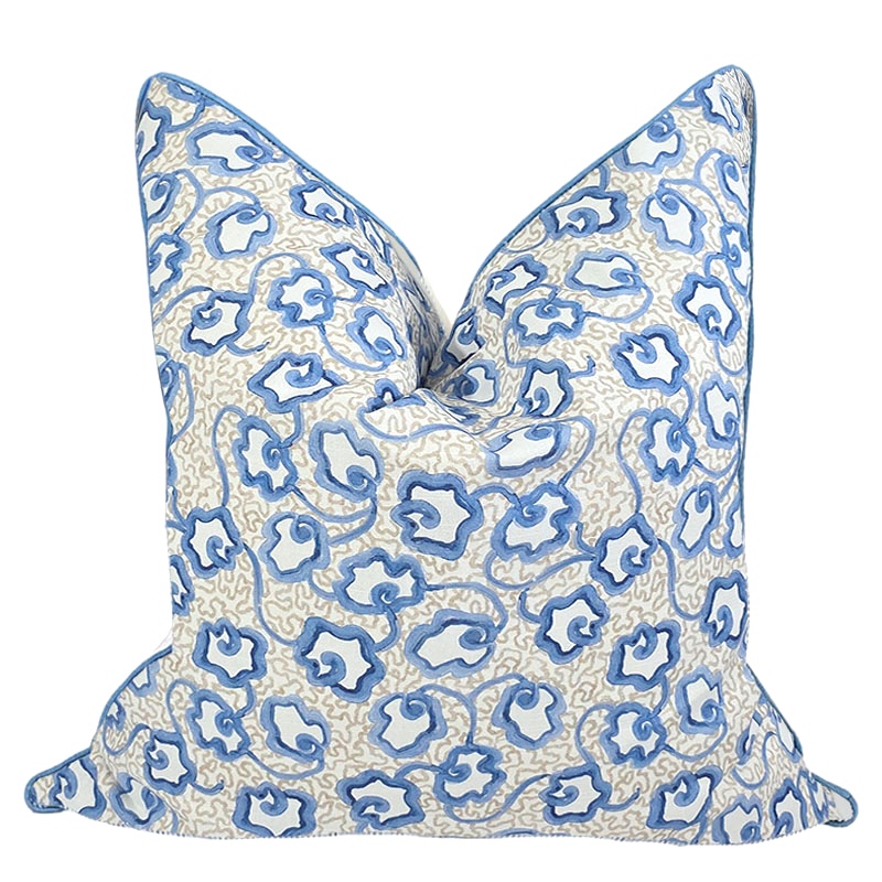 Ivy Pillow Blue
