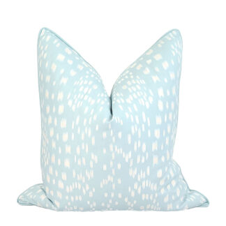 BISCAYNE COLLECTIONS LES TOUCHES PILLOW IN MIST
