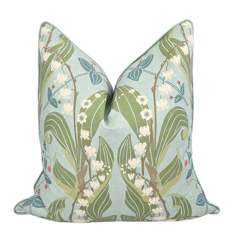 LILY OF THE VALLEY PILLOW IN MINERAL