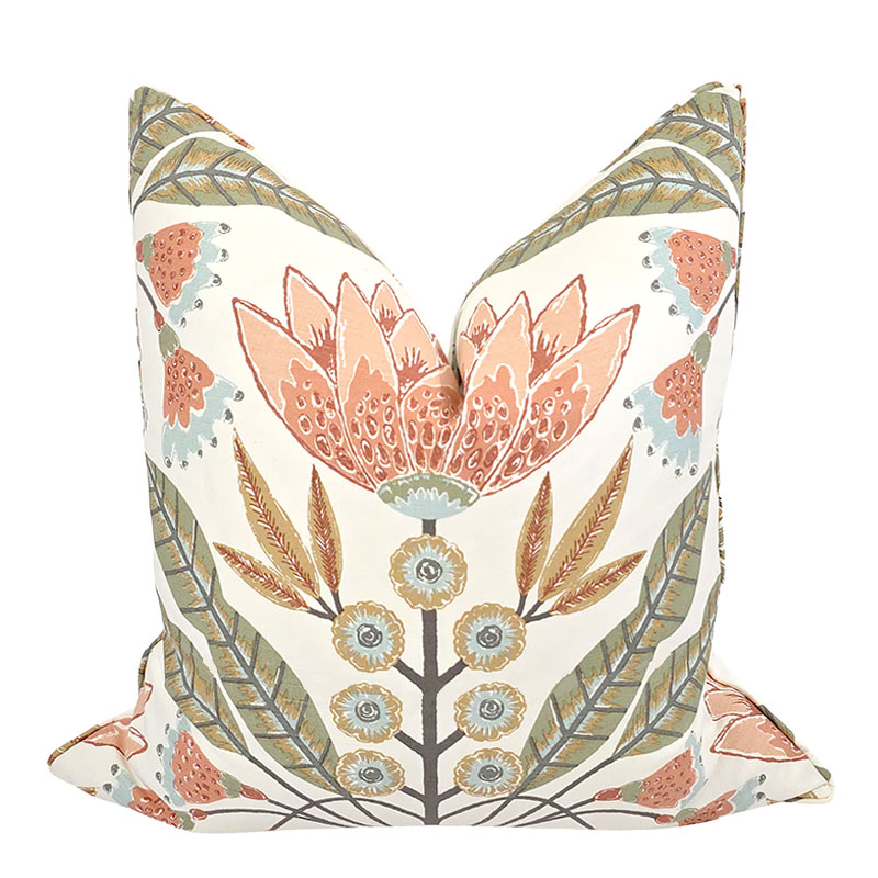 apricot lotus pillow