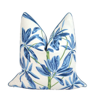 MANGOVE TREE PILLOW IN BLUE-GREEN