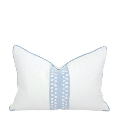 NANTUCKET COLLECTION PERLA PILLOW / POWDER - 5 SIZES