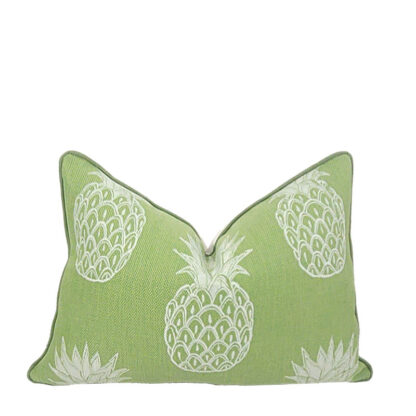 APPLE GREEN PINA LUMBAR PILLOW
