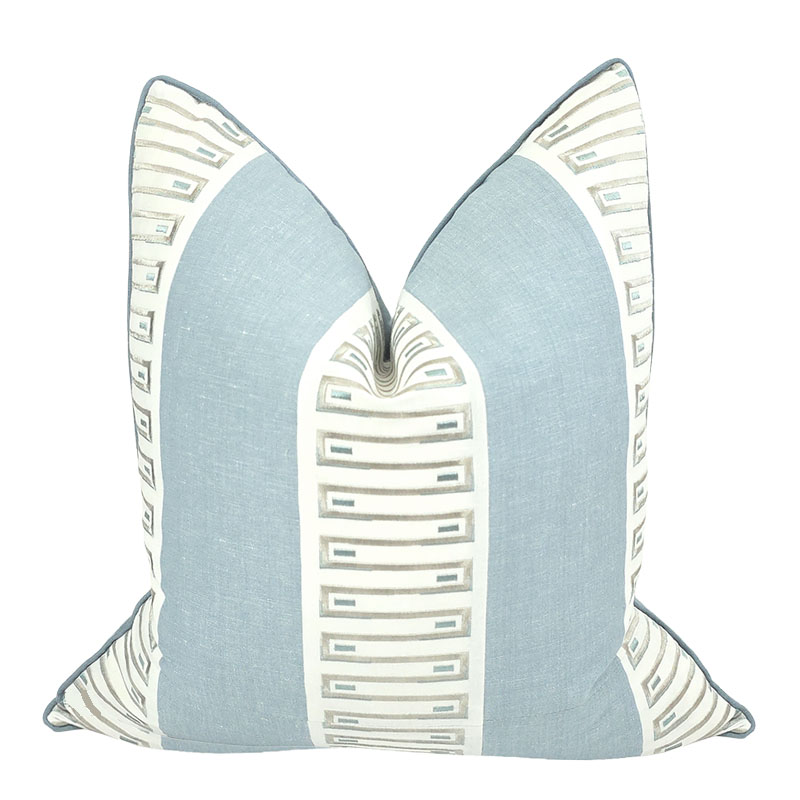 RARITAN LINE PILLOW IN MINERAL