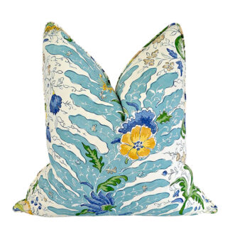 Riviera print pillow