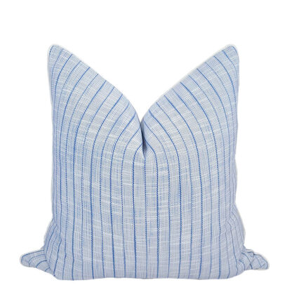 SANIBEL COLLECTION ROWLEY STRIPE PILLOW / SEERSUCKER