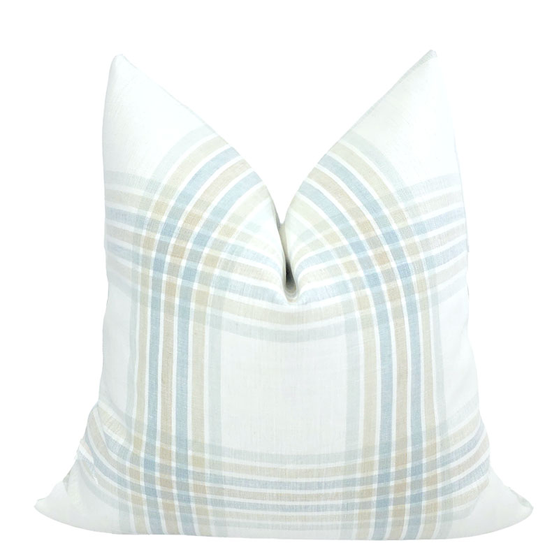 ROYAL PLAID PILLOW IN BAYSHORE