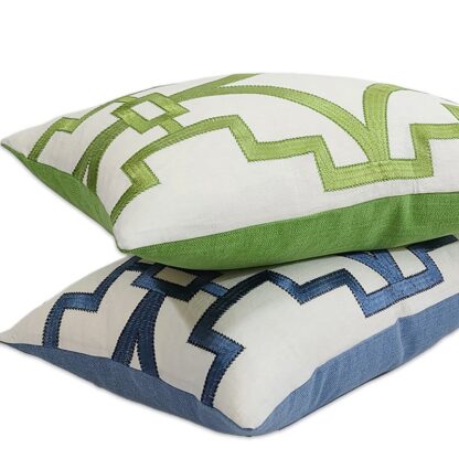 JUPITER ISLAND COLLECTION SONGYUE LUMBAR PILLOW / BLUE - Image 4