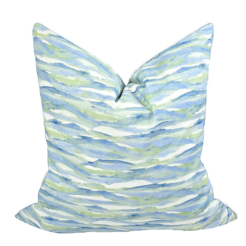 Surf Pillow in blue-green