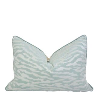 TADOBA PILLOW IN AQUA SEA SPRAY