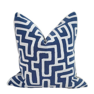 NAVY TERRACE LANE PILLOW