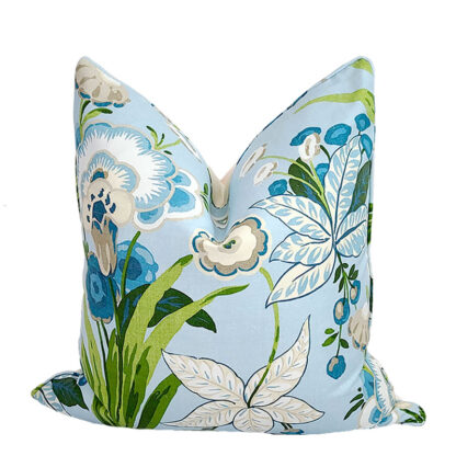 BISCAYNE COLLECTION THEODORA PILLOW / SKY