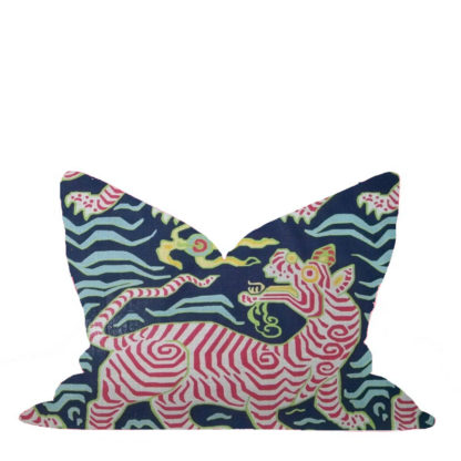 JUPITER ISLAND COLLECTION TIBET PILLOW COVER / NAVY