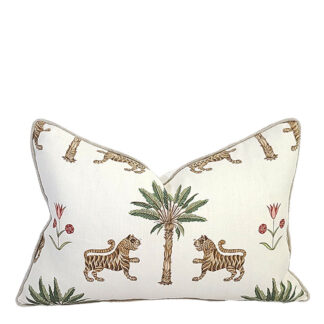 TROPICAL TIGER PALM PILLOW