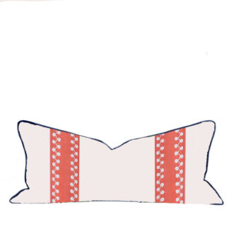 CUSTOM REQUEST: PERLA LUMBAR PILLOW / CORAL