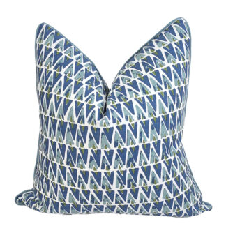 UTEKI PILLOW IN BLUE GREEN AQUA