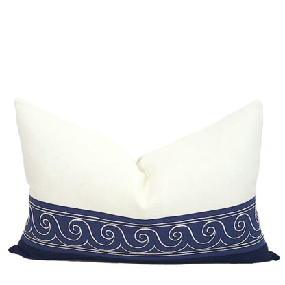 NEWPORT COLLECTION WAVE CREST LUMBAR PILLOW