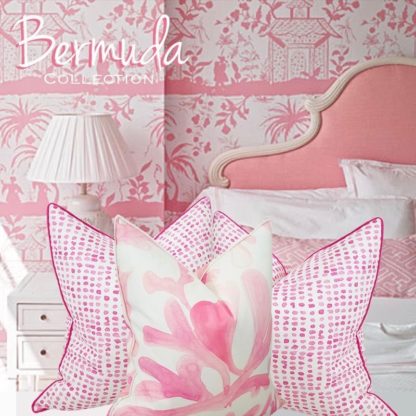 BERMUDA COLLECTION MOD CORAL PILLOW / PINK - Image 2