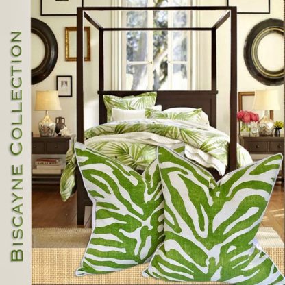 biscayne beachy pillows