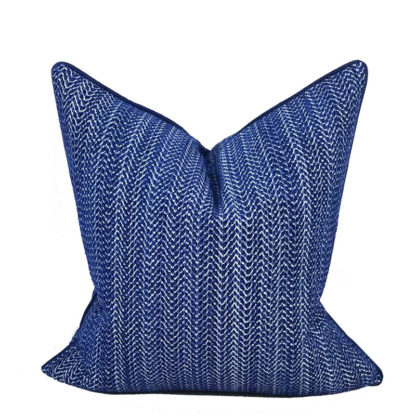 JUPITER ISLAND COLLECTION BLUE RENATO PILLOW COVER