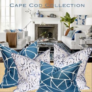 cape cod nautical pillows