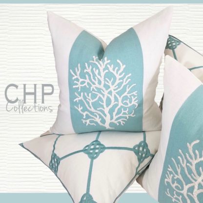 LAGUNA BEACH COLLECTION ROPE KNOT PILLOW - Image 2