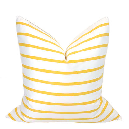 SOUTH BEACH COLLECTION PINEAPPLE CRICKET STRIPE PILLOW w/ OPTIONS
