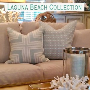 laguna beach throw pillows