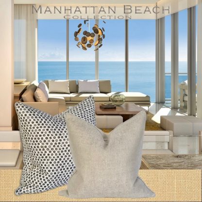 manhattan beach house pillows