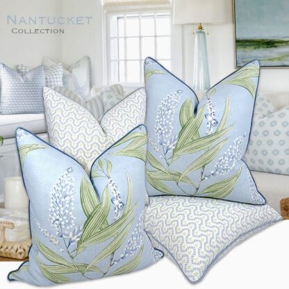 NANTUCKET COLLECTION BUDDELJA PILLOW / SKY - Image 2
