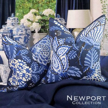 NEWPORT COLLECTION MAITLAND PILLOW / NAVY - Image 3