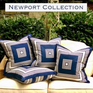 newport nautical pillows